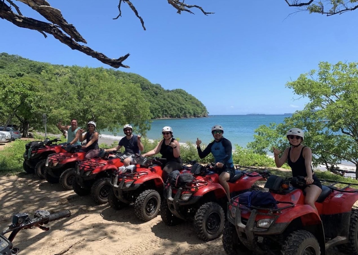 ATV tour at the beach — Costa Rica Blue Ocean