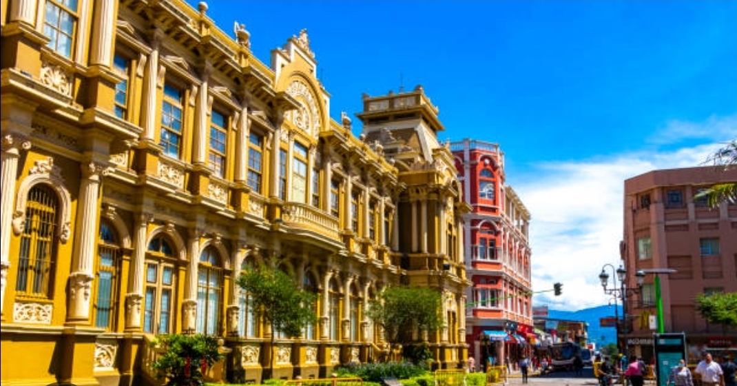 Historic architecture in downtown San José